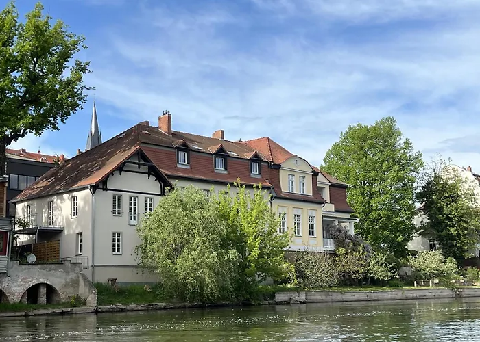 Saale Mit Burgblick Apartmán