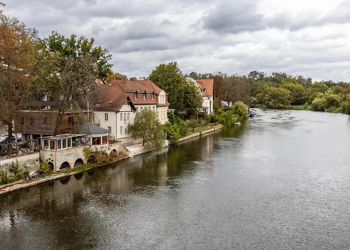 Saale Mit Burgblick Halle (Saale)