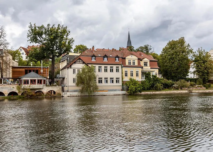 Saale Mit Burgblick Apartmán
